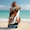 1pc Titanic1 Beach Towel, Comfortable and Thick, and Swimming/Bath/Picnic/Camping Towel, Suitable for Seaside Beaches