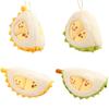 Detachable Fruit Durian Plush Pillow Collection Peeling Durian Plush Doll  Festival Party Decor