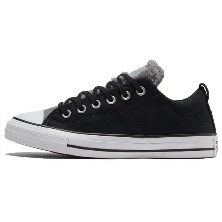 Converse Chuck Taylor All Star Madison Zapatillas Casuales Cómodas de Lona de Caña Baja Mujer Zapatilla Negra 572062C