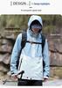 Unisex 3-in-1 Detachable Outdoor Jacket Set: Windproof, Rainproof, Wear-Resistant