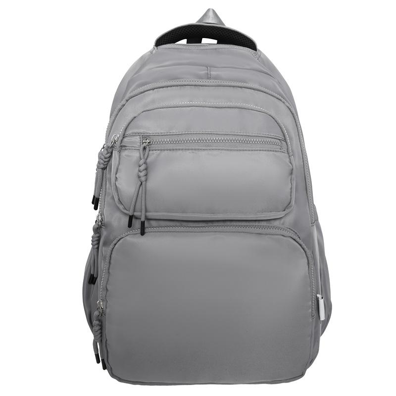 

School bag, high school student, large capacity school bag, light waterproof commuting computer backpack, leisure travel backpack, male 32*17*46