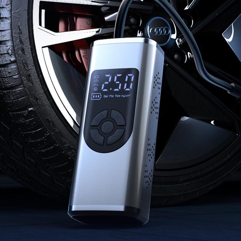 

Умный беспроводной портативный автомобильный воздушный насос с цифровым дисплеем