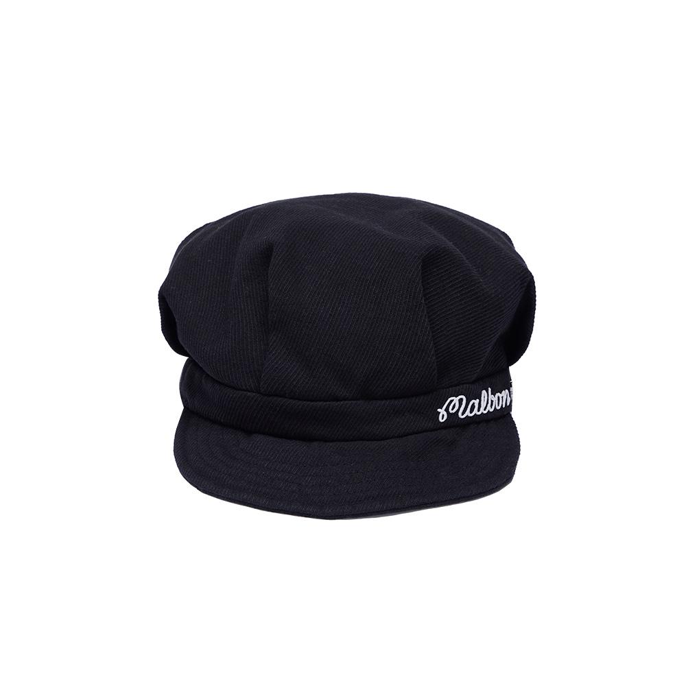 MALBON GOLF Malbon Women'S Newsboy Cap Black (Woman)