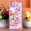 Cute Animal Rabbit Cat Soft Pinched Decompression Stickers Kawaii Cartoon 3D Decoration Decals Toys Stress Gift