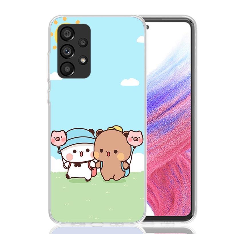 Bubu Dudu Cartoon Cute Phone Case For Samsung Galaxy A52 A42 A32 A22 A12 A02S A72 A51 A41 A31 A21S A50S A71 A40 A30S A10S A70