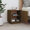 VidaXL Bedside Table Honey Brown 40x34x45 Cm Solid Pine Wood818281