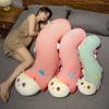 Soft Caterpillar Throw Pillow Plush Toy Doll Home Sofa Pillow Cushion Girl Soothes Rag Doll