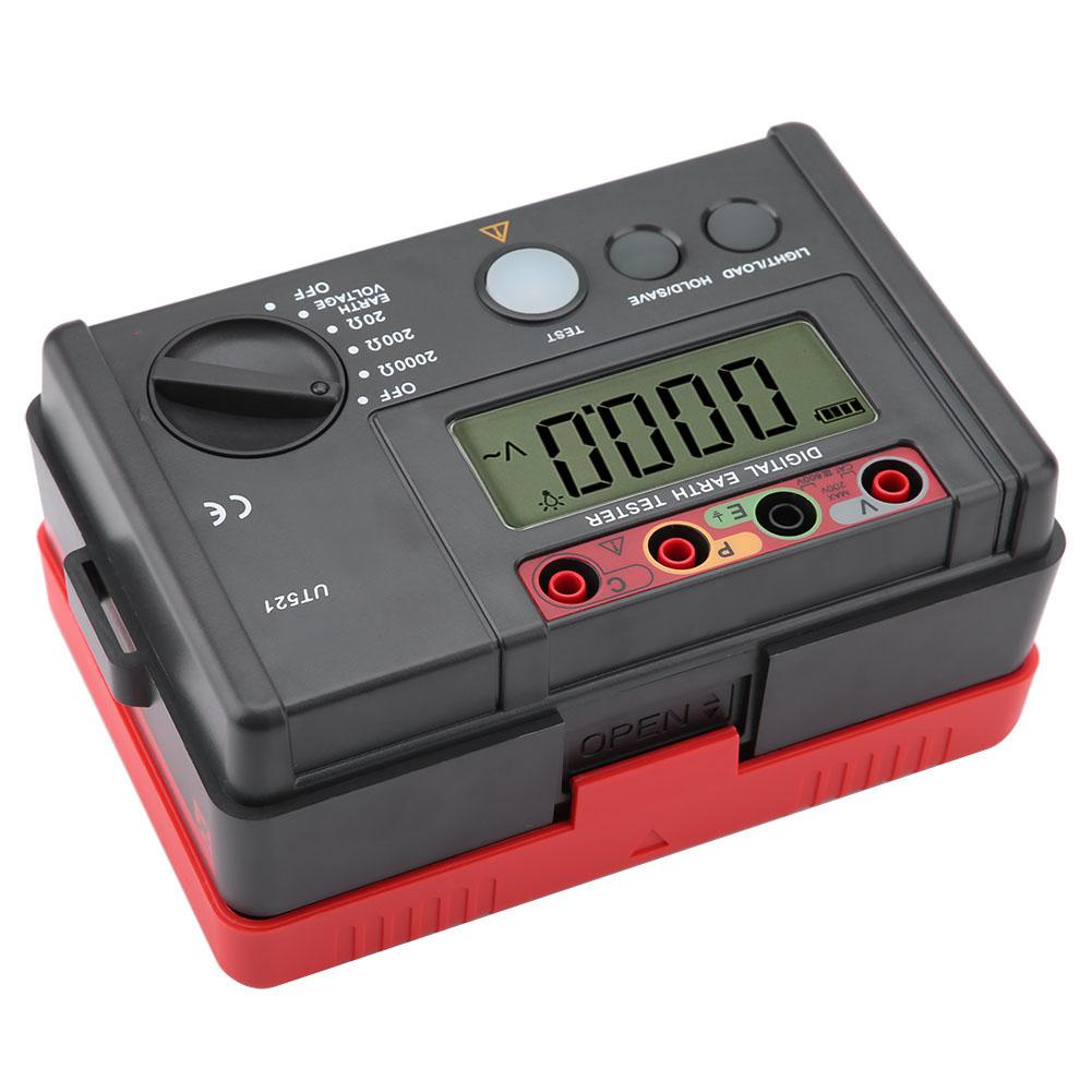 UT521 Digital Earth Tester Earth Ground Insulation Resistance Meter Ohmmet