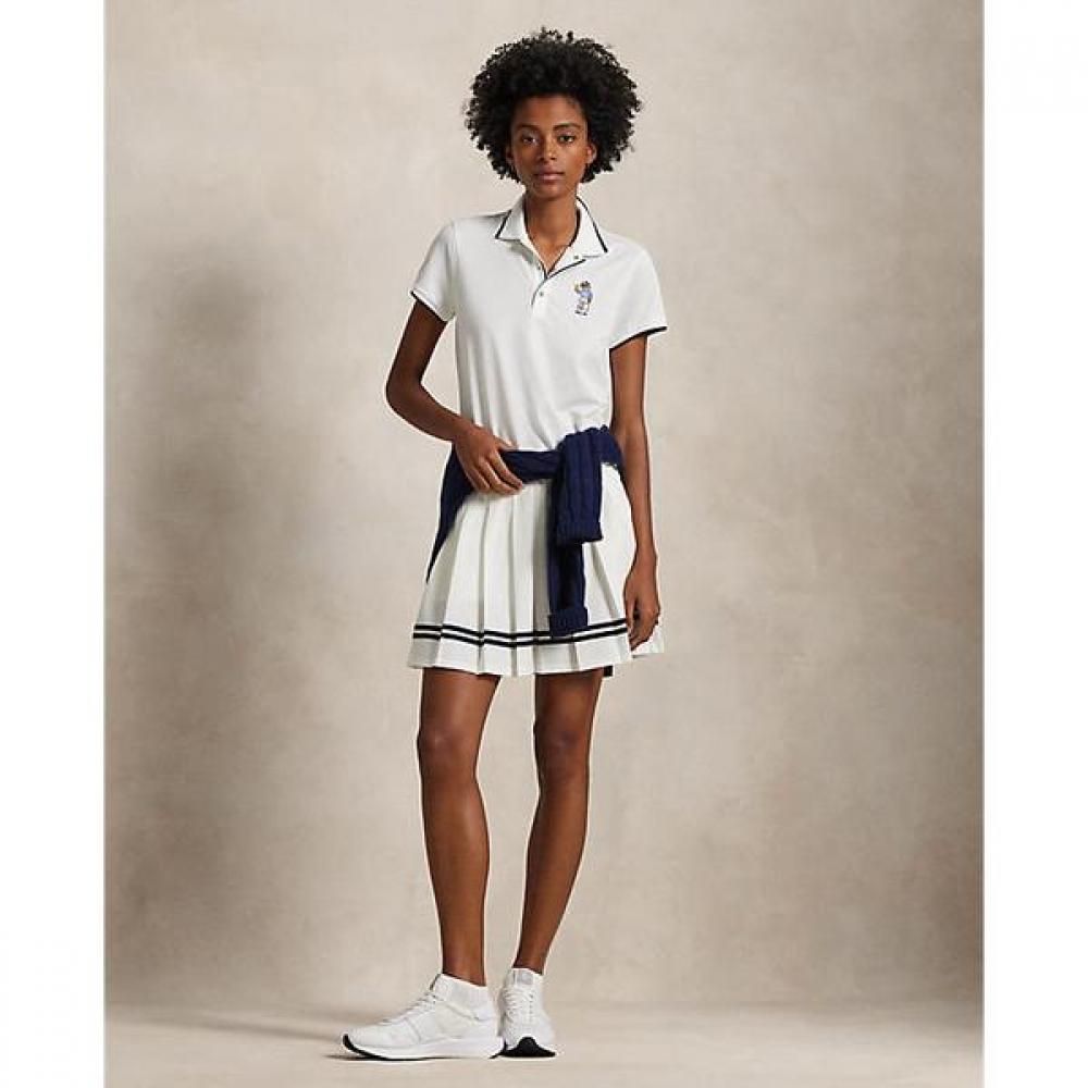 Polo Golf Women Tailored Fit Polo Bear Polo Shirt  Wmxgkninb920300100 