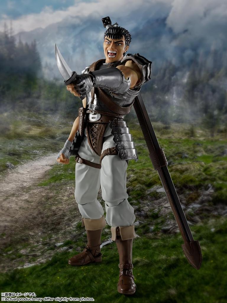 TAMASHII NATIONS S.H.Figuarts Berserk Guts (Band of the Hawk) Approximately 160mm PVC & ABS & Fabric Painted Movable Figure