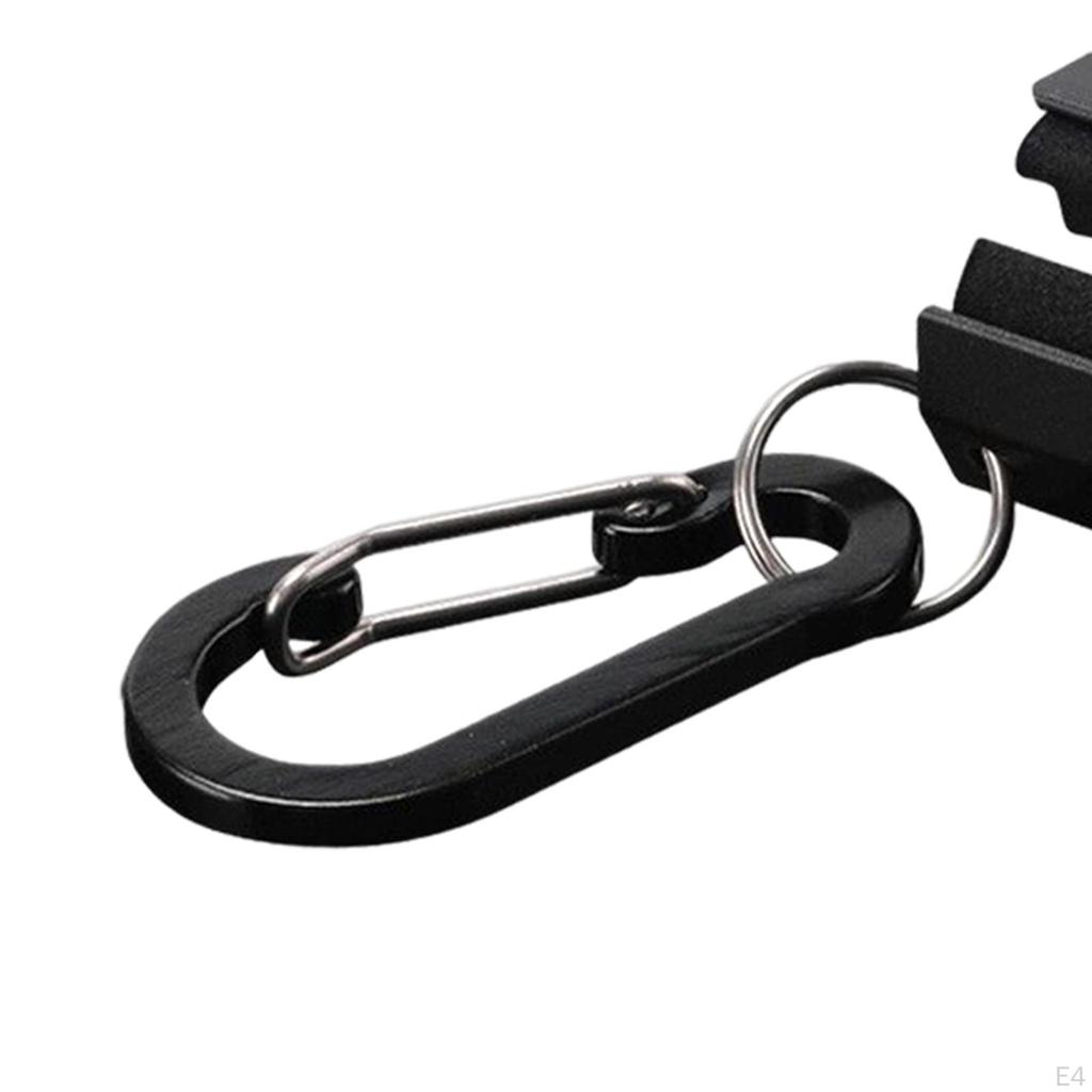 Creek Rod Clip with Key Fly Fishing Clips Smooth Surface Lightweight Accessories Easy to Install