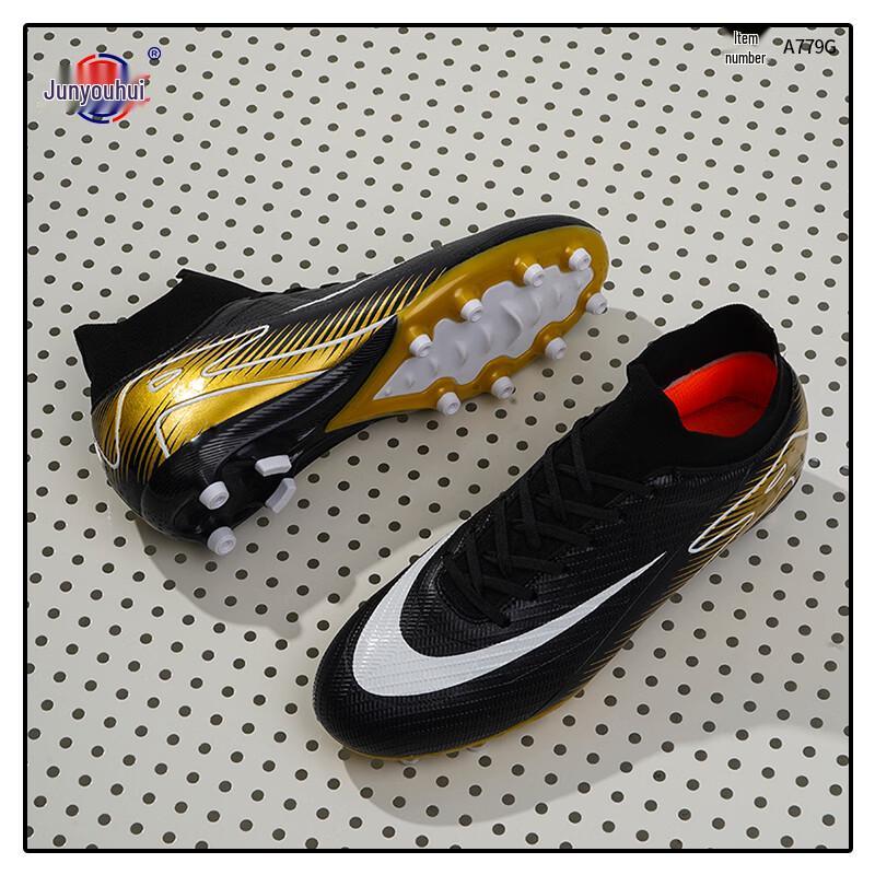 JunYouHui High-Top AG Soccer Cleats 35