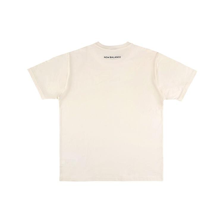 New Balance x Noritake Unisex Printing Round-neck Ivory AMT12389-RSI