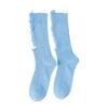 Women Stockings Breathable Soft High Elasticity No Odor Ripped Women Socks Fitness Socks