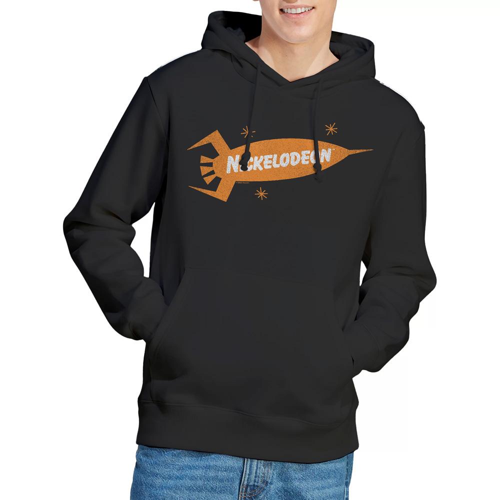 NICKELODEON Men's Retro Rocket Logo Hoodie