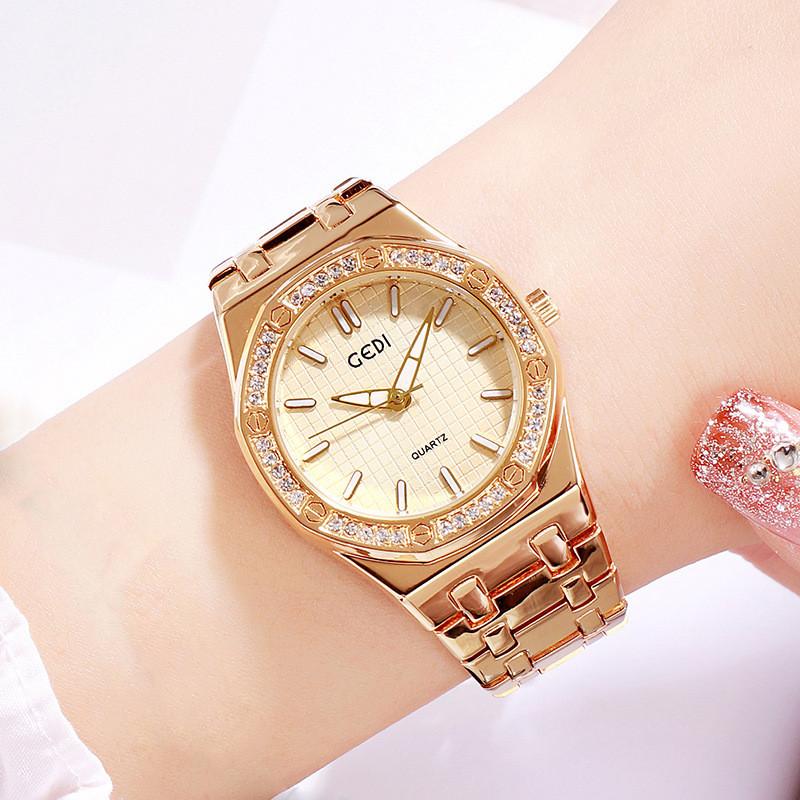 Womens Fashion Quartz Watch With Water Resistance For Casual Office Wear