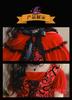 [AssassinCat] Halloween Children's Cosplay Costume Fairy Tale Little Red Riding Hood Dress Retro Court Stage Show Girls Walking Children's Clothing