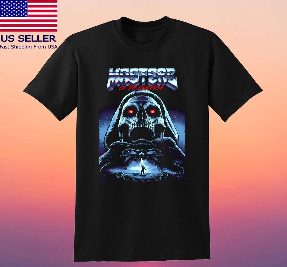 Masters of The Universe Skull Eternia Black Size S-5XL S