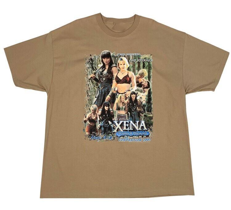 Xena Warrior Princess 2001 Convention T Shirt 100% Cotton L