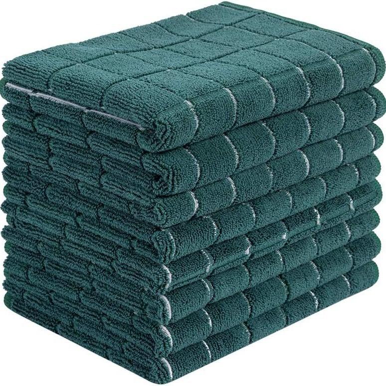 Barista Bar Towel Coffee Machine Milk Tea Shop Special Rag Suction Cleaning Cloth White Small Square Towel Hand Towel