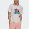 adidas Logo Print Sports Crew Neck Short Sleeve T-Shirt for Men In Off-White