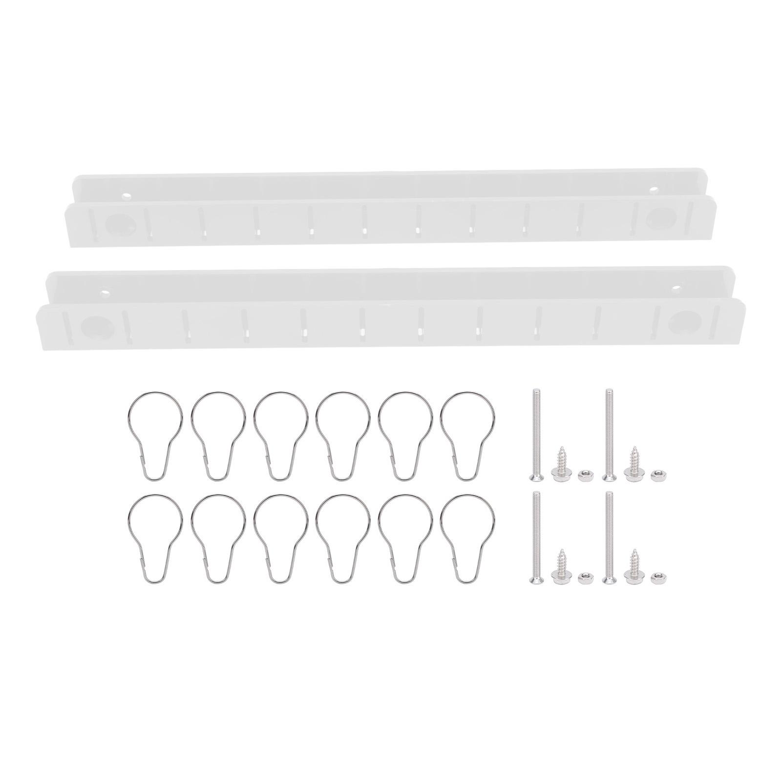 

2 шт. Стойка для хранения рыболовных приманок, Яхта, Лодка, Катер, Рыбалка, Мягкая приманка, Крючок и Держатель White