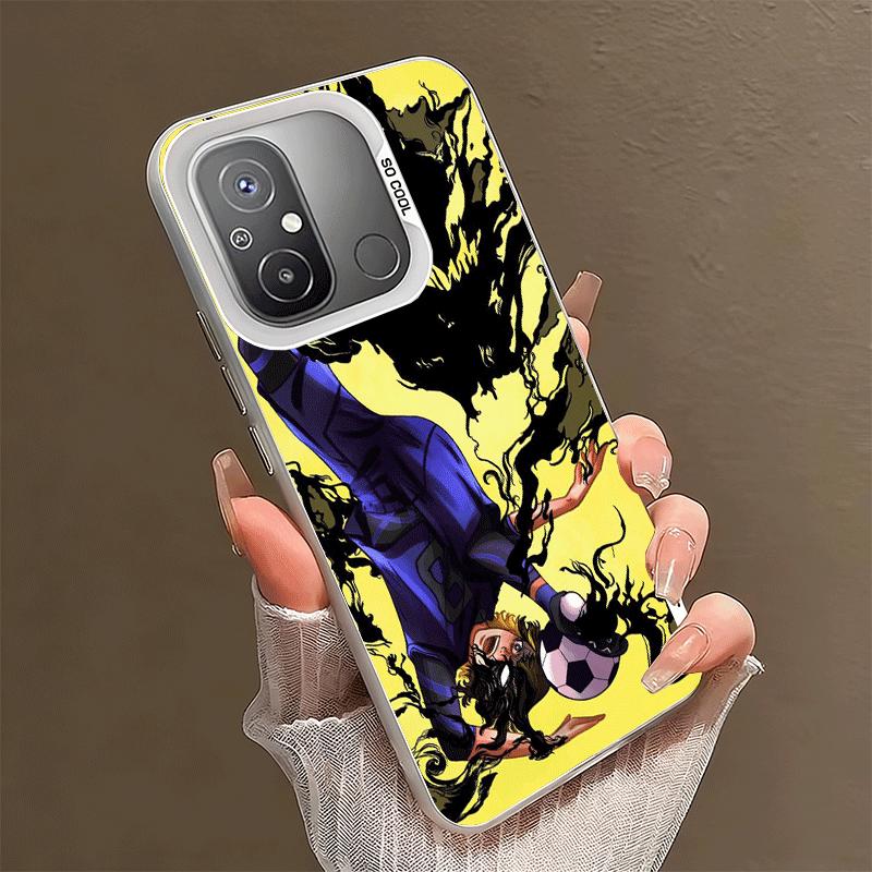 

Blue L-Lock Bachira Meguru Soft Phone Case for Xiaomi Redmi 15C 15 14C 13C 12C Poco X5 X6 X7 Pro X3 F8 F7 Ultra M8 13 12 Cover B Xiaomi Poco X7