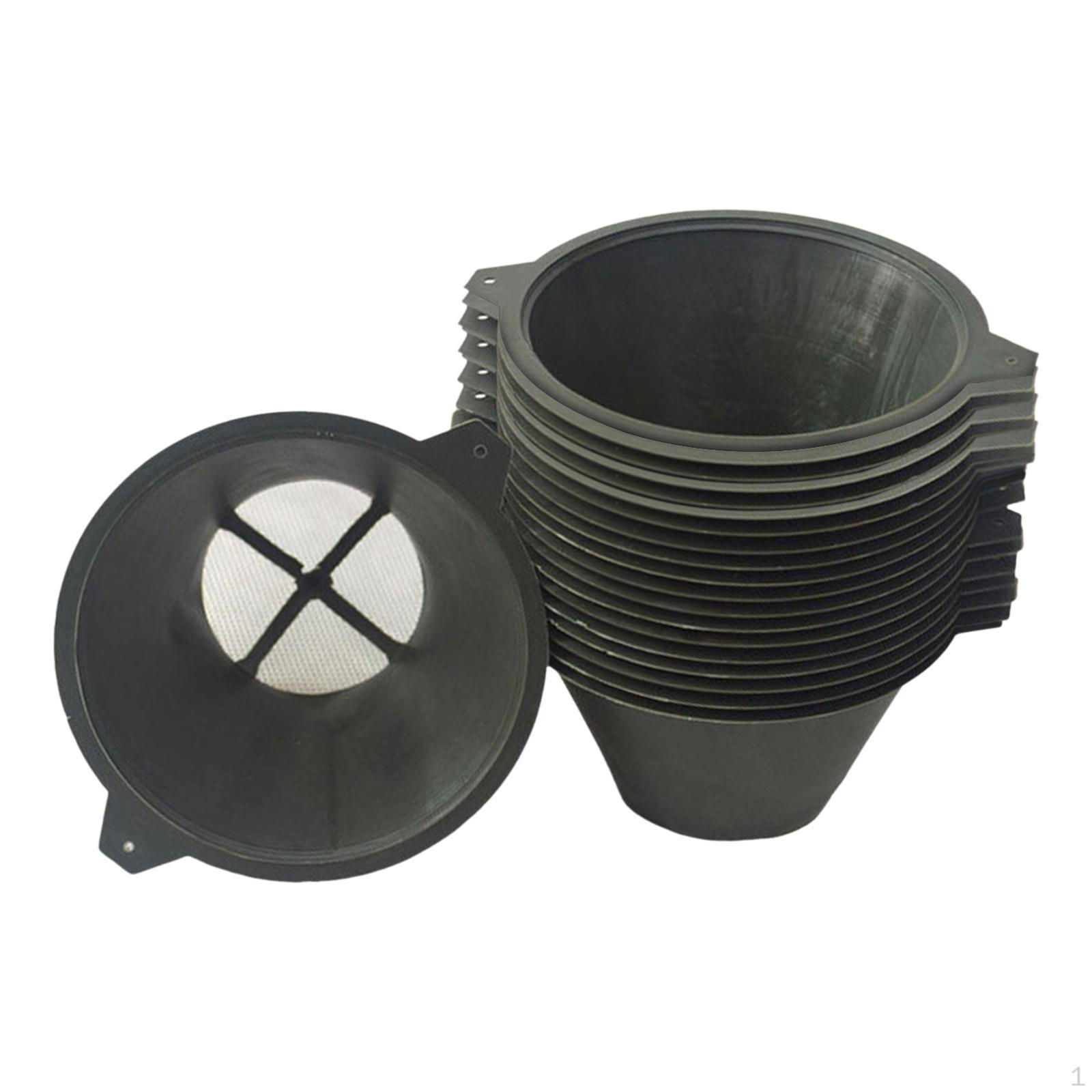 

20 Piece Color Filter Sieve, Multifunctional, Flexible, for Kitchen, Household, Garage Large