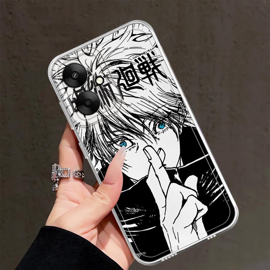 Phone Case for Xiaomi Mi 11 Lite 11T Pro Soft Phone Cover Japanese Anime G-gojo