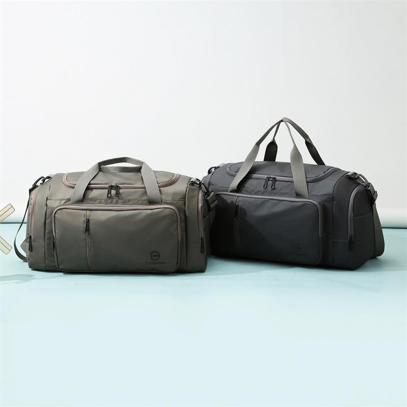 Three-Use Dry and Wet Separation Fitness Bag Multi-Functional Backpack Men's Shoulder Luggage Boarding Hand Travel Bag