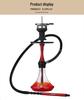 Apache Nine-Hole Aluminum Alloy Shisha Pipe