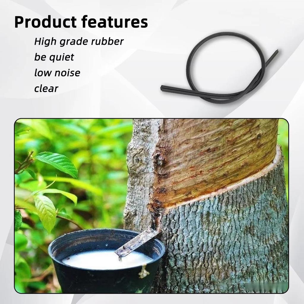 For BMW X1 E84 X3 F25 X4 F26 X5 E70 X6 Front Windshield Wiper General Motors Multifunctional Double Rubber Car Accessories