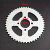 420/428 Chain Rear Sprocket 48mm-68mm Fit For 50cc 70cc 90cc 110cc 125cc ATV Go Kart Buggy Quad Dirt Bike Trike Motorcycle Parts
