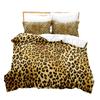 3D Digital Printing Leopard Print Series Three-Piece Set To Print Bedding Kit