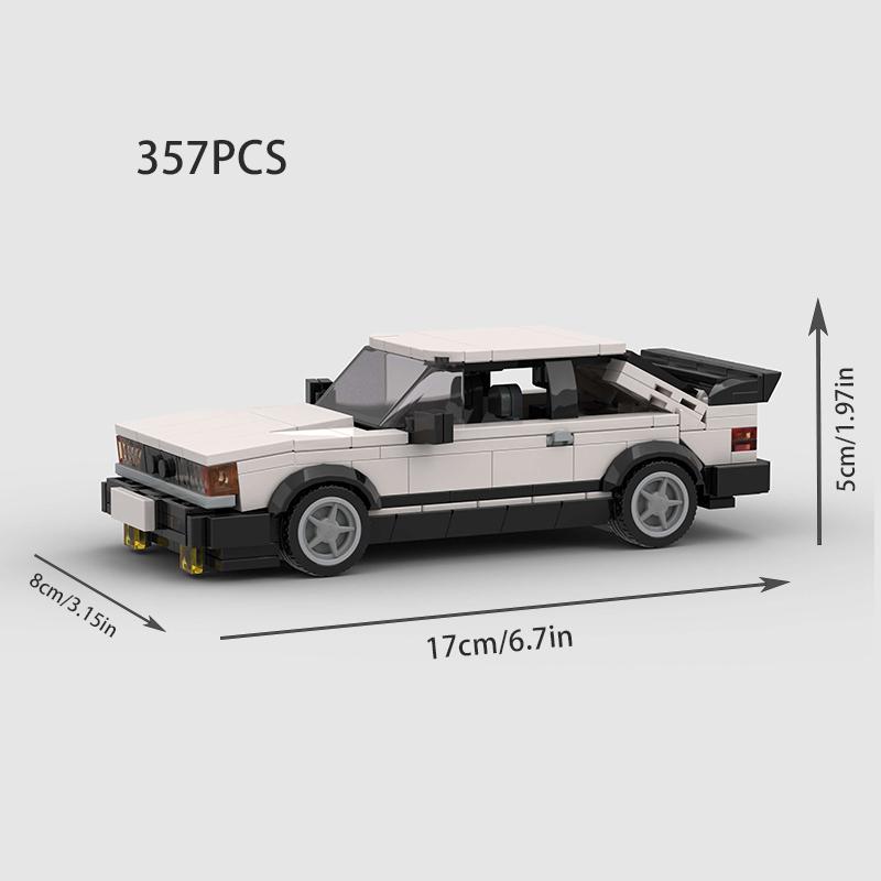 MOC Speed Sports F1 City Racing Car AE86 Building Blocks Brick Vehicle Supercar Fast & Furious1 MK4 Supra Kids Toys Boy