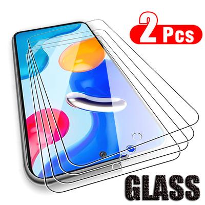 2pcs Tempered Protective Glass For OPPO A18 A38 A78 A58 A98 Screen Protector Protection For Samsung A05 A15 A04S A05S A13 A33 A53 A73 5G Flim Cover