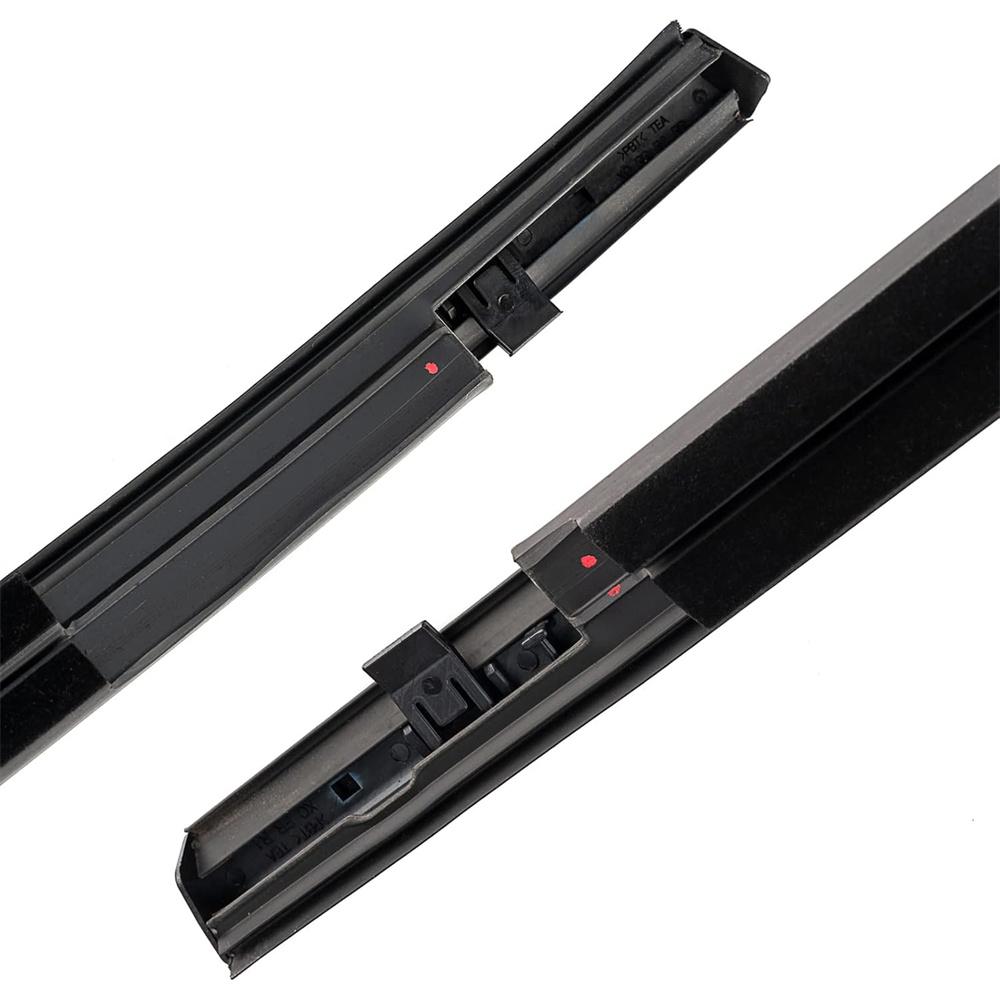 New 4Pcs Weatherstrip Window Moulding Trim Seal Belt For Honda Civic 16-21 Sedan