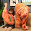 Creative Simulation Large Chicken Leg Throw Pillow Plush Toy Roasted Chicken Leg Doll Home Sofa Cushion Pillow Rag Doll