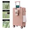 Lidu Multi-functional Spinner Carry-On Luggage