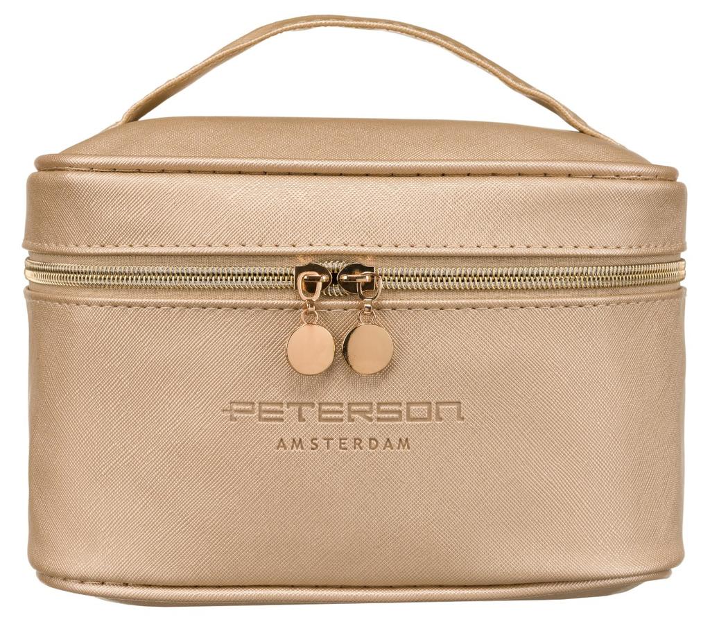Kosmetiktasche aus Öko-Leder - Peterson