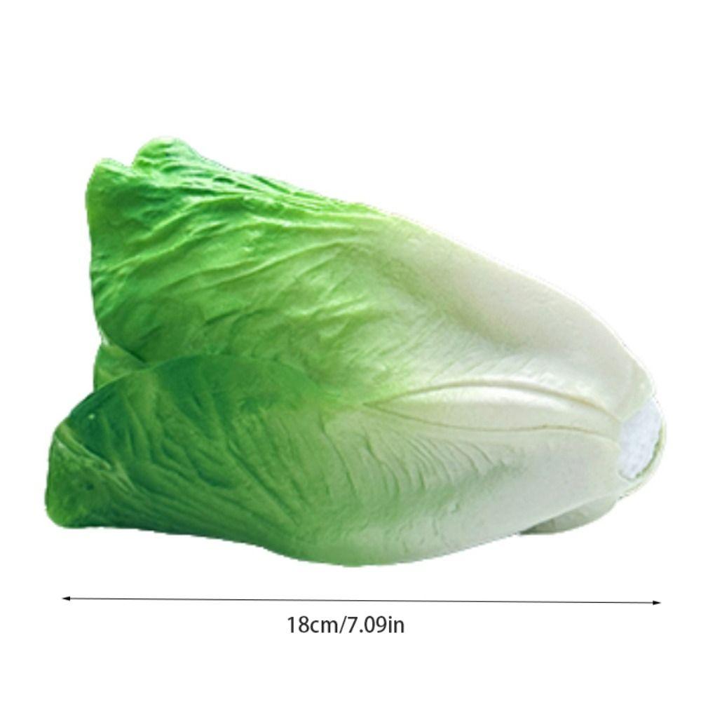 Unique Vegetable Car Decor Waterproof Car Trunk Decor Creative Simulation Lettuce Ornament  Travel
