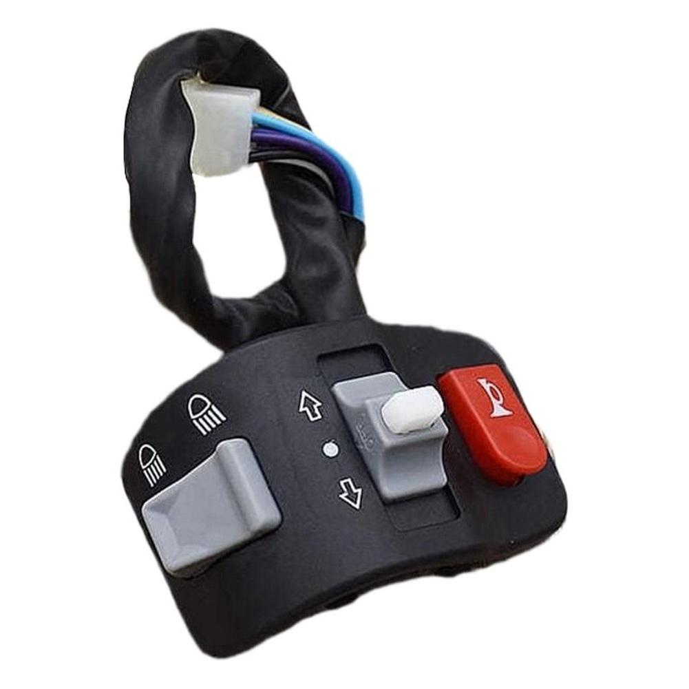 High Compatibility Switch Pair for Motorcycles Scooters For Electric Scooters with Left Right Controls and 9 Pin Connector