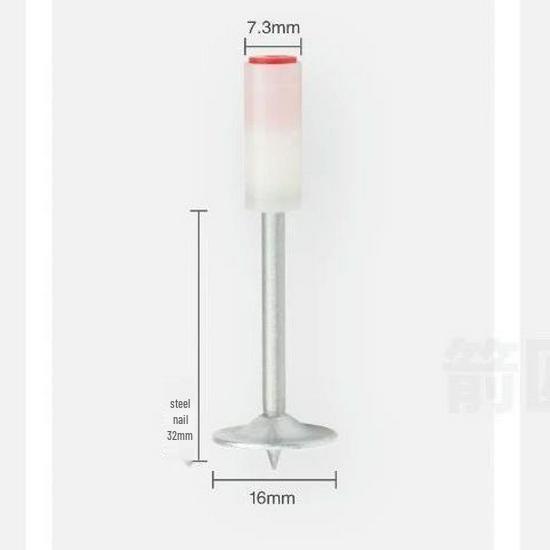 7.3mm Mini Ceiling Plate Nail with Pipe Clamp