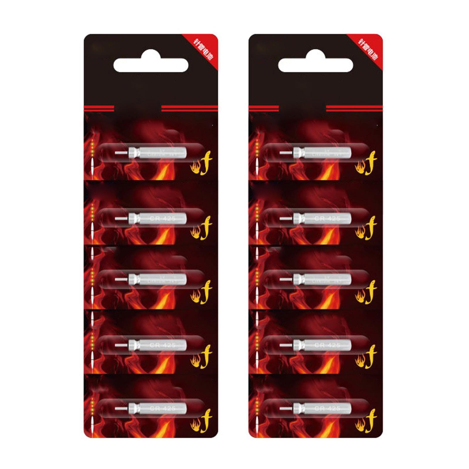 

CR425 литиевые элементы 25mAh батареи для рыболовных электрических поплавков 3V ночной свет длительный срок службы батареи набор 5/10/15/20 шт. 10