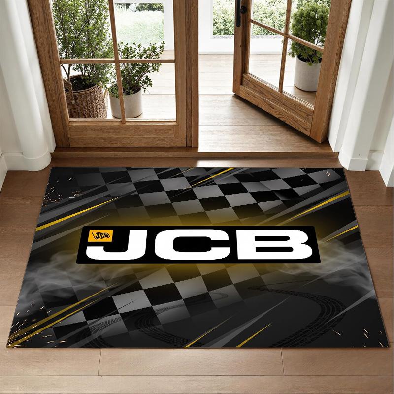 JCB Design Crystal Velvet Rug Soft Decorative Mat for Bedroom Entrance
