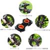 Bicycle Light Holder Diameter 1.8cm-3.8cm Flashlight Holder 360 Degree Rotation
