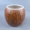 Coconut Shell Cup Tiki Cup Cocktail Cup Hawaiian Tiki Cup Ceramic Cup Coconut Shell Contrast Cup