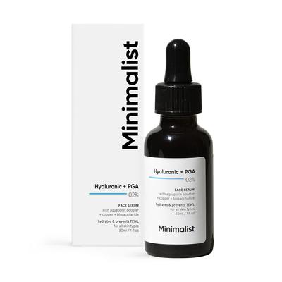 Face Serum with Hyaluronic and Polyglutamic Acids 02% (30 Ml), Hyaluronic + PGA 02% Face Serum,