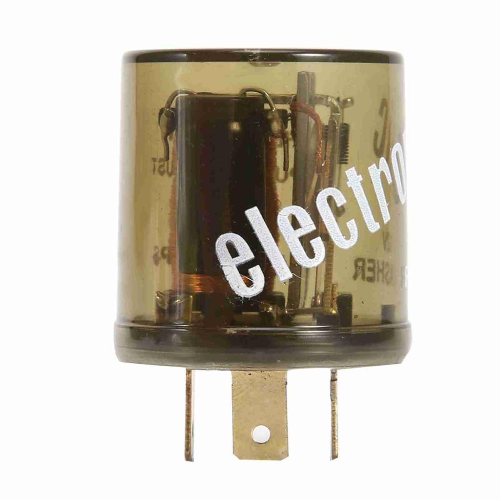 3Pin 12V 20A Round Style Electronic Turn Signal LED Flasher Relay Fits For Honda