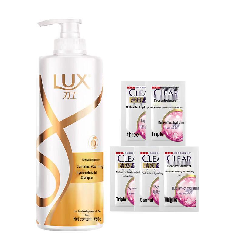 

Lux Revitalizing Radiant Soft Shampoo with Hydrating Sachets